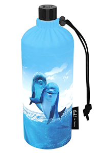 Mauzer® Faltbare Trinkflasche mit Strohhalm - Auslaufsicher, 600ml  Wasserflasche aus Silikon, BPA frei - Ideal für Kinder, Sport, Reisen,  Camping, oder Festival (Blau) : : Sport & Freizeit